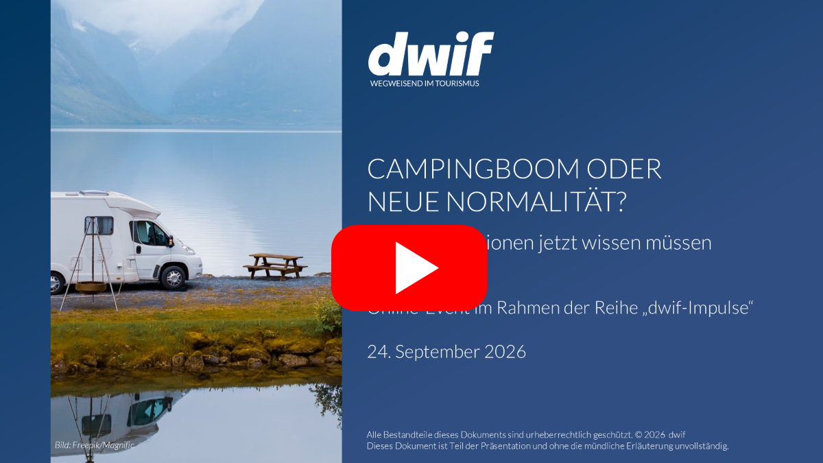 dwif-Impulse: Campingboom oder neue Normalität?
