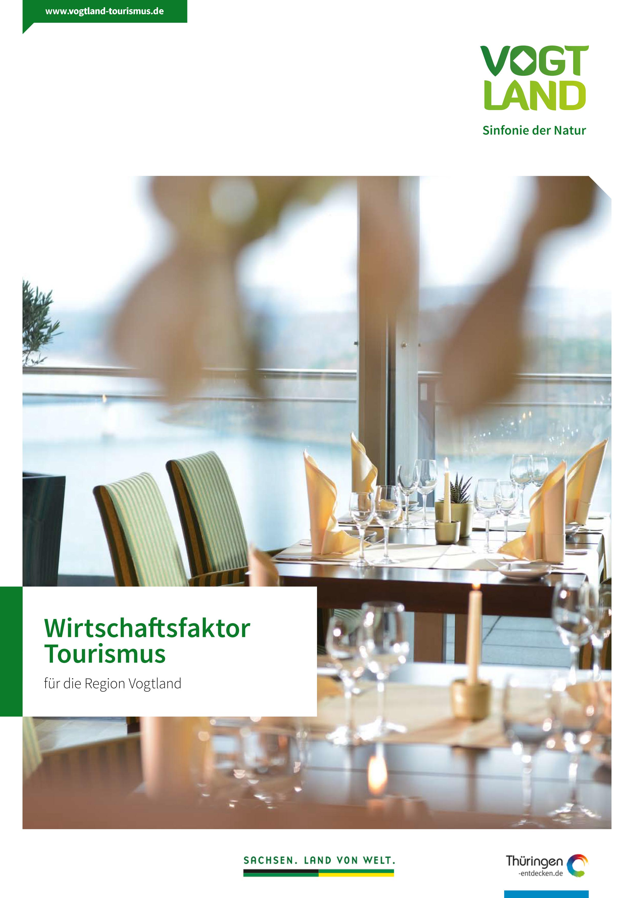 Wirtschaftsfaktor Tourismus Vogtland dwif 2018 Cover