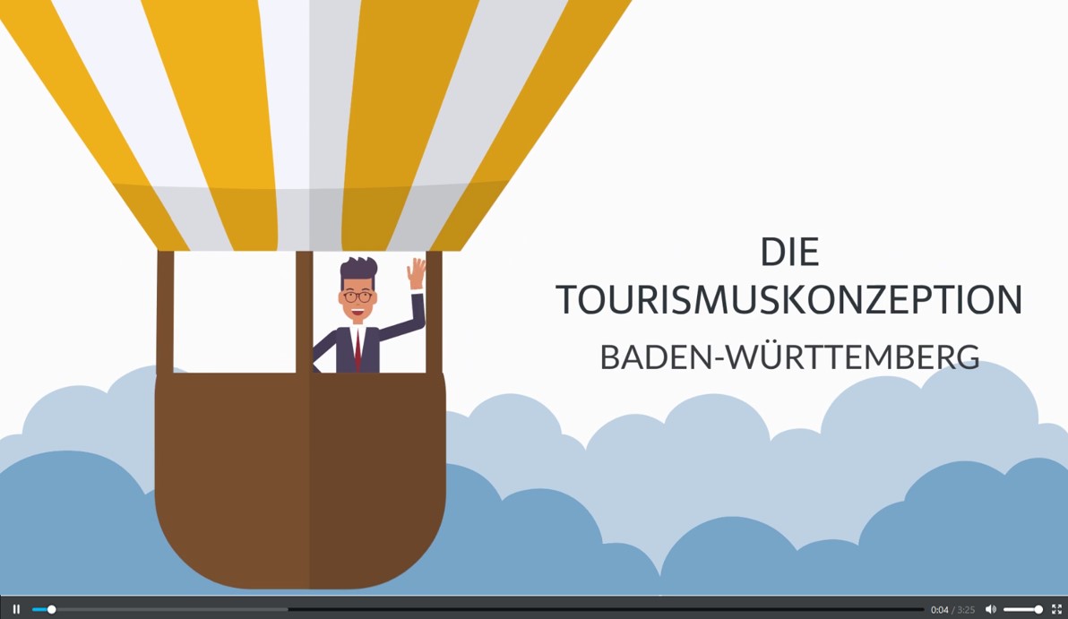 Tourismuskonzeption Baden Wuerttemberg Video