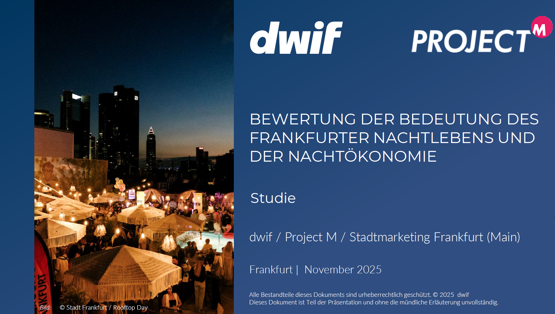 dwif Studie Nachtoekonomie cover
