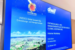 dwif: Projektauftakt bei internem Workshop zum Entwicklungsplan Geopark Ries dwif: Projektauftakt bei internem Workshop zum Entwicklungsplan Geopark Ries