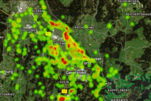 dwif: Prozess zur Entwicklung des Naturtourismus in Geretsried (Bild:Heahtmap /Quelle dwif)