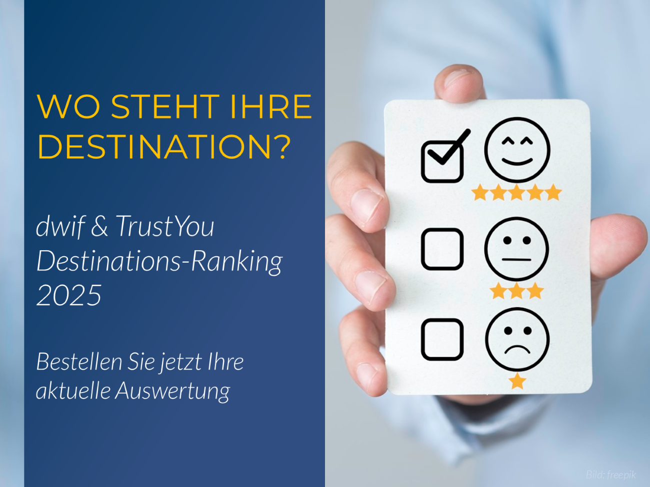 Weiterleitung dwif-News dwif & TrustYou Destinationsranking 2025
